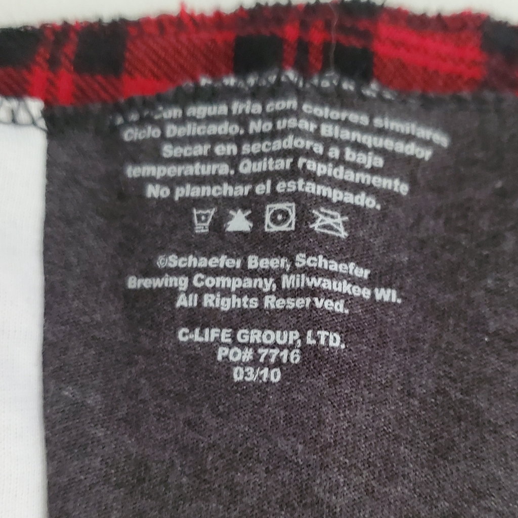 Zorrel Sz S Mickey Mouse Patchwork 23" Full Skirt Exposed Seams Cotton Plaid Euc — image 3 of 8